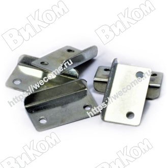 Оптом купить Планка ответная к замку 138, г-образная (500*) в мебельная фурнитура оптом и в розницу ВиКом.