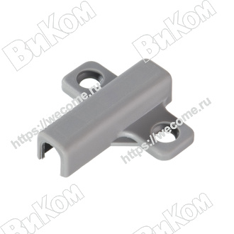 Оптом купить Держатель для амортизатора 1й двери, серый в мебельная фурнитура оптом и в розницу ВиКом.