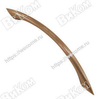 Оптом купить Ручка скоба LT-9200-96 CA  медь KERRON (100*) в мебельная фурнитура оптом и в розницу ВиКом.