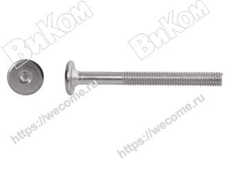 Оптом купить Винт с внутренним шестигранником М6х80 (1000*) Иж в мебельная фурнитура оптом и в розницу ВиКом.