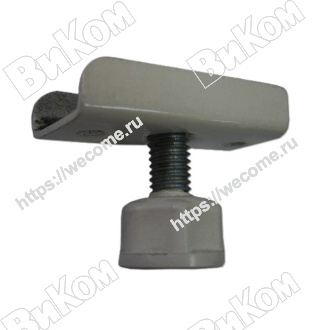 Оптом купить Опора регулируемая  М8 скоба серая (4, 300*) в мебельная фурнитура оптом и в розницу ВиКом.