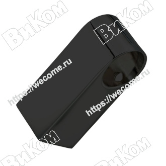 Оптом купить Держатель рейлинга 16 мм (прямой,модерн), черный матовый (40*) в мебельная фурнитура оптом и в розницу ВиКом.