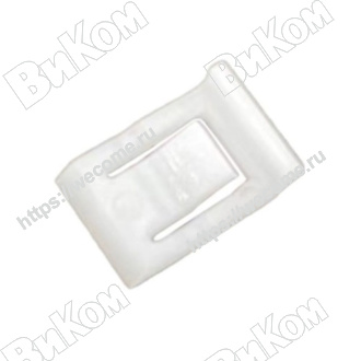 Оптом купить Ограничитель угла открывания петель, пластик, белый (100*) в мебельная фурнитура оптом и в розницу ВиКом.