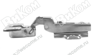 Оптом купить Мебельная петля без пружины полунакладная LIBERTY H691B02/0112 в мебельная фурнитура оптом и в розницу ВиКом.