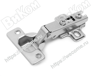 Оптом купить Петля 4-шарнирная накладная 108° H102A02/0112 (250*) Боярд 0,052 кг в мебельная фурнитура оптом и в розницу ВиКом.