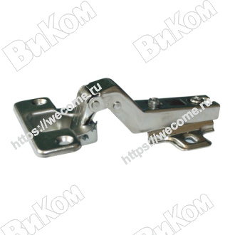 Оптом купить Петля мебельная накладная 30° в мебельная фурнитура оптом и в розницу ВиКом.