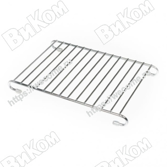 Оптом купить Подставка-полка для посуды под горячее , 260х200х40мм, хром в мебельная фурнитура оптом и в розницу ВиКом.