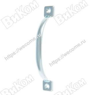 Оптом купить Ручка-скоба  РС-65 цельнотянутая, цинк (200*) в мебельная фурнитура оптом и в розницу ВиКом.