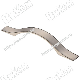 Оптом купить Ручка скоба S-2420-96 ST сталь KERRON (60*) (Под заказ) в мебельная фурнитура оптом и в розницу ВиКом.