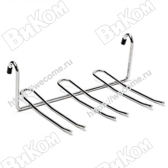 Оптом купить Держатель для фужеров 245*175*85 хром 13F002 в мебельная фурнитура оптом и в розницу ВиКом.