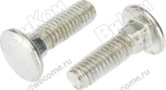 Оптом купить Болт мебельный с квадратом DIN 603 6х20 (2400*) в мебельная фурнитура оптом и в розницу ВиКом.