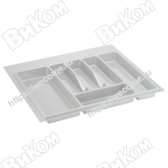 Оптом купить Лоток для столовых приборов, 60, белый (25*) в мебельная фурнитура оптом и в розницу ВиКом.