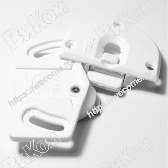 Оптом купить Ролик SKM-15, D=32mm белый (МЕРА) (2верх, 2 низ) (5*) в мебельная фурнитура оптом и в розницу ВиКом.