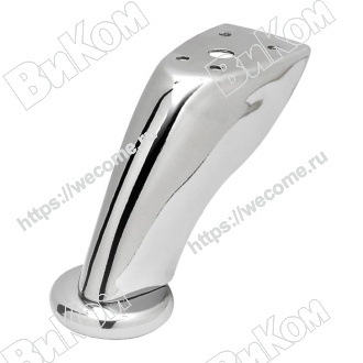 Оптом купить Опора NZ 0204 H 90  хром (100*) в мебельная фурнитура оптом и в розницу ВиКом.