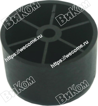 Оптом купить Опора стационарная 25 мм, d-40 мм, под шуруп (500*) №1 в мебельная фурнитура оптом и в розницу ВиКом.