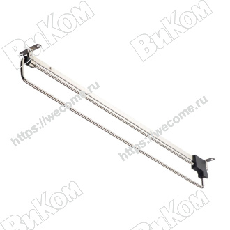 Оптом купить Штанга выдвижная 500 мм, никель (20*) в мебельная фурнитура оптом и в розницу ВиКом.
