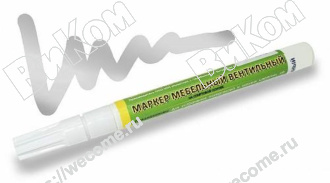 Оптом купить Маркер вентильный, цвет титан в мебельная фурнитура оптом и в розницу ВиКом.