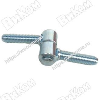 Оптом купить Петля ввертная  ПВВ-2, цинк (150*) в мебельная фурнитура оптом и в розницу ВиКом.