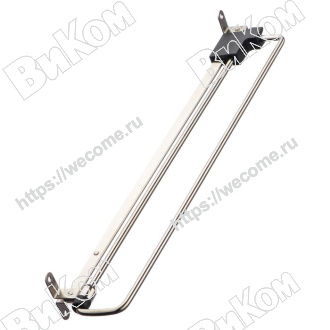 Оптом купить Штанга выдвижная 350мм, никель (20, 80*) в мебельная фурнитура оптом и в розницу ВиКом.