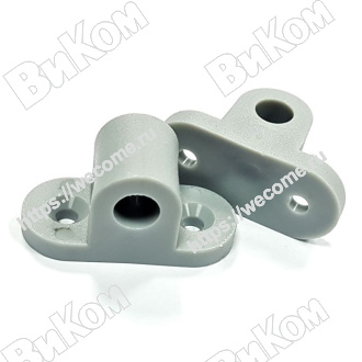 Оптом купить Стяжка №1 серый в мебельная фурнитура оптом и в розницу ВиКом.