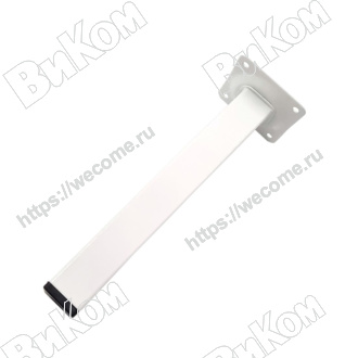 Оптом купить Нога 25х25х200 белый (винт в компл) (100*) в мебельная фурнитура оптом и в розницу ВиКом.